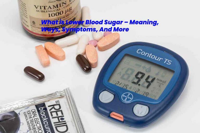 lower blood sugar