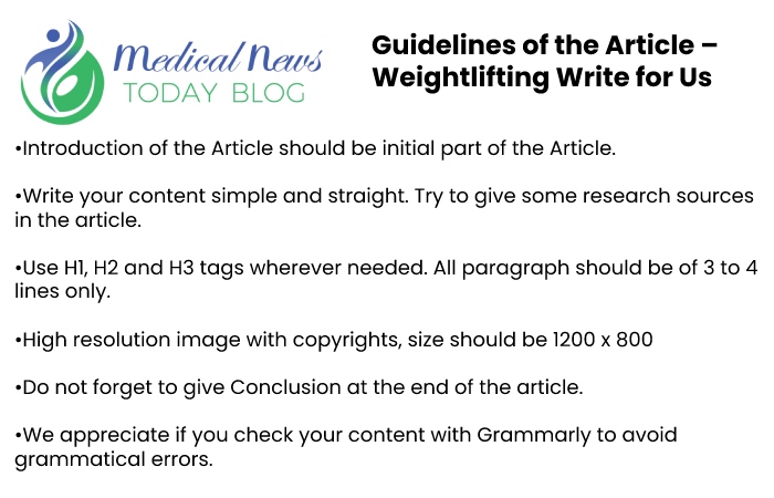 Guidelines for the article Medical News Today Blog 