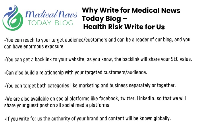 Why write for us medical news today blog 