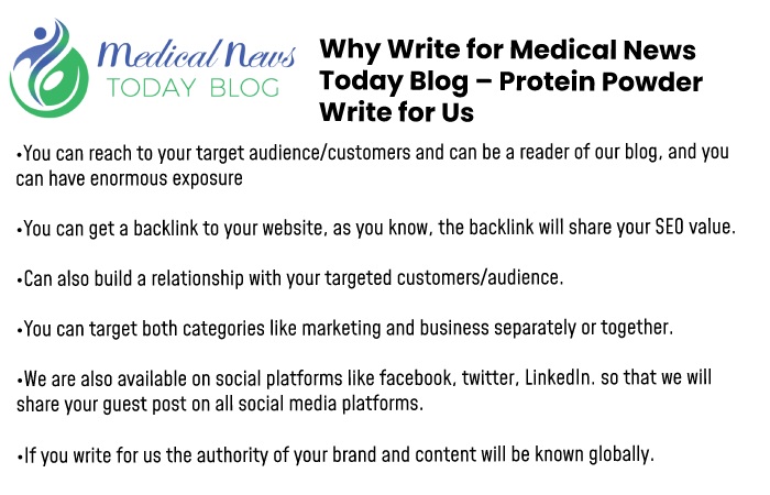Why write for us medical news today blog 