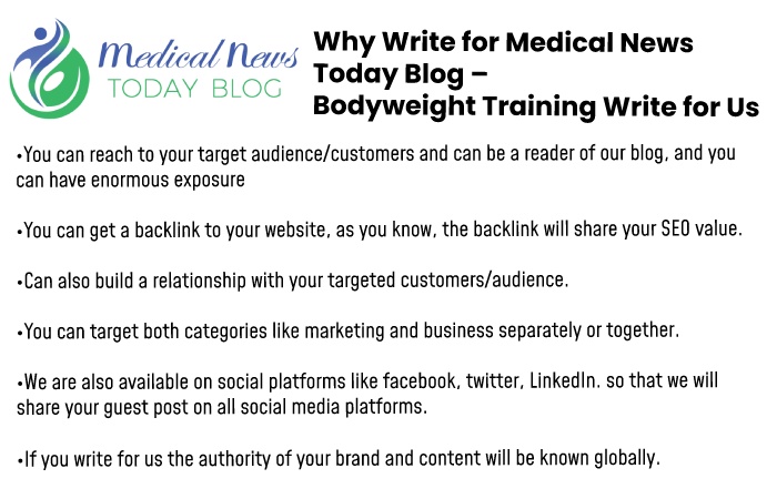 Why write for us medical news today blog 